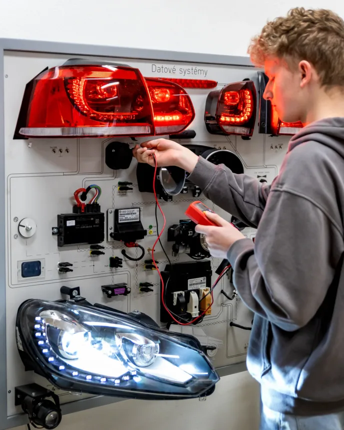 Diagnostika motorových vozidel - VOŠ, SPŠ automobilní a technická