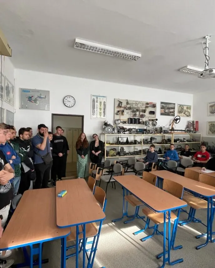 Erasmus+ - Krátkodobá mobilita Bratislava - VOŠ, SPŠ automobilní a technická