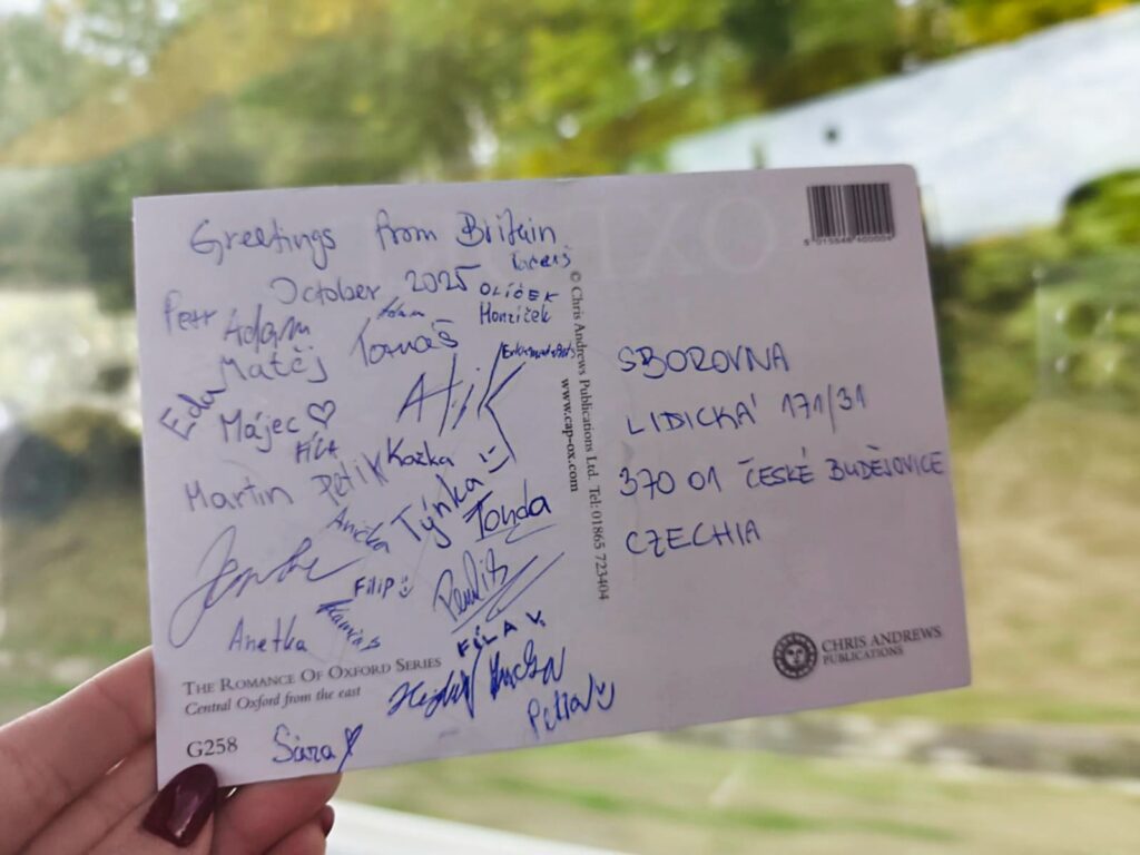 Podzimní dobrodružství v Anglii - VOŠ, SPŠ automobilní a technická