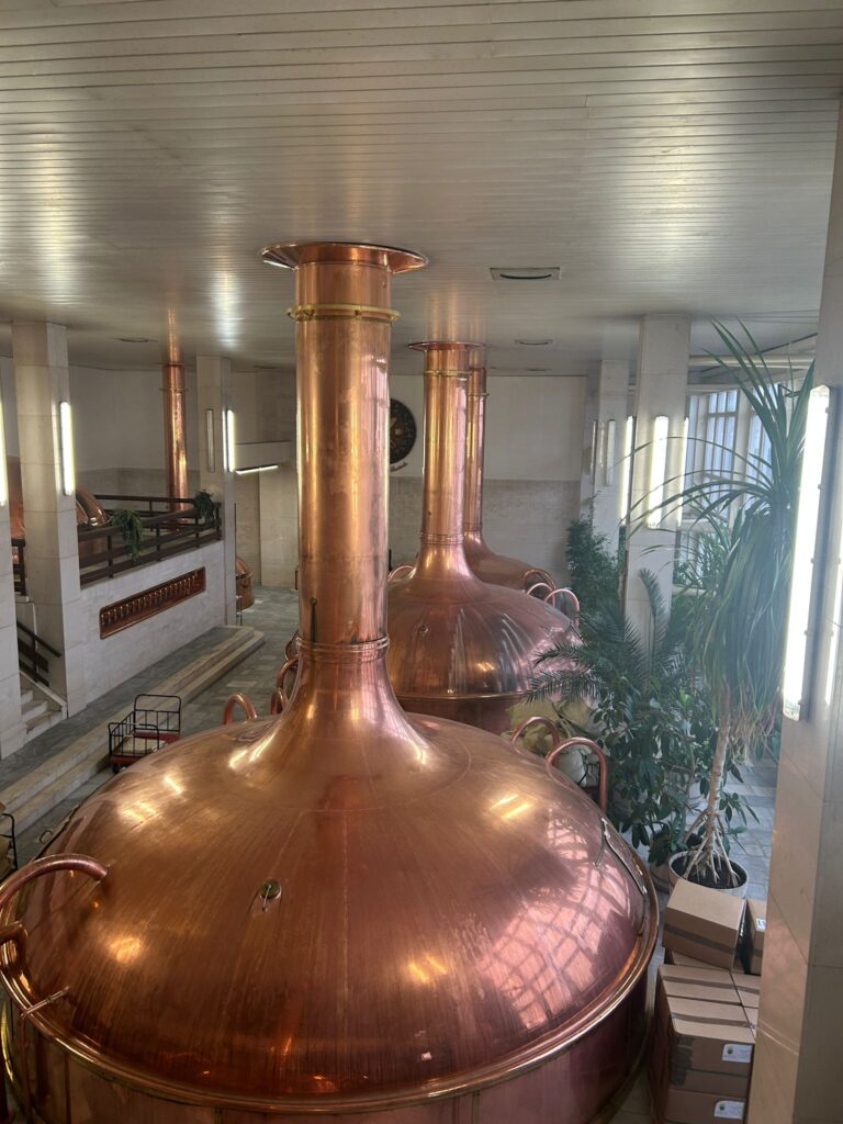 Exkurze v Budějovickém Budvaru - VOŠ, SPŠ automobilní a technická