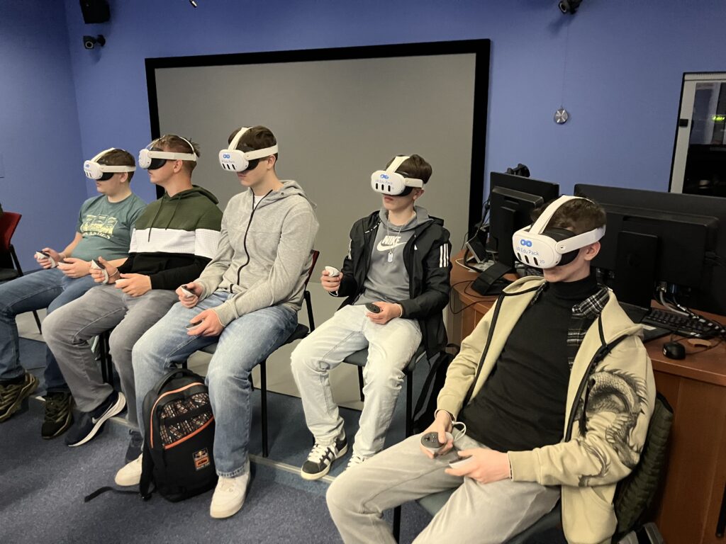 Partnerská škola z Freistadtu u nás na škole - VOŠ, SPŠ automobilní a technická