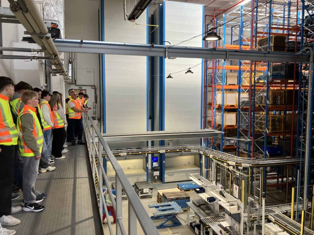 Partnerská škola z Freistadtu u nás na škole - VOŠ, SPŠ automobilní a technická