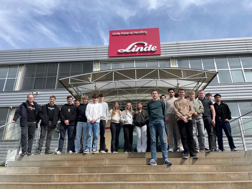 Partnerská škola z Freistadtu u nás na škole - VOŠ, SPŠ automobilní a technická