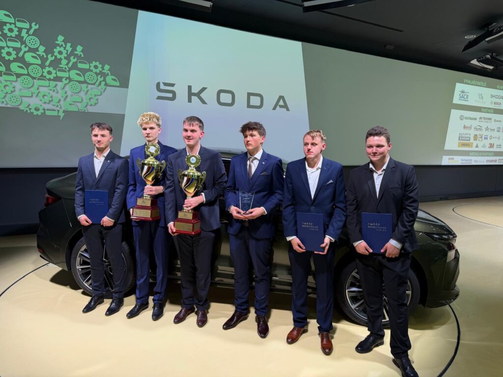 Autoopravář Junior 2026: zlato pro Karosáře a dominance v Automechanikovi - VOŠ, SPŠ automobilní a technická